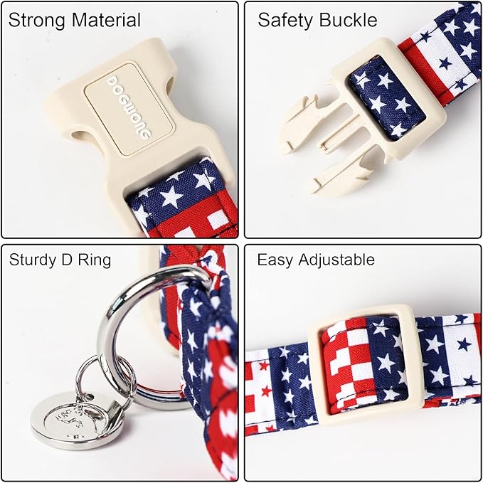 DOGWONG Cotton Dog Collar - Image 3