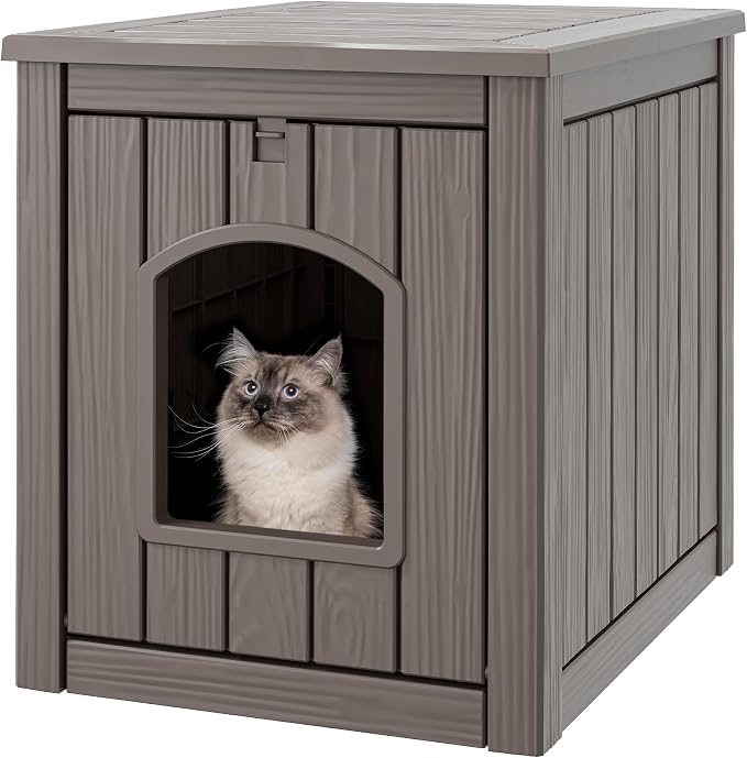 Cat Litter Box Enclosure, Hidden Litter Box by WTFGO