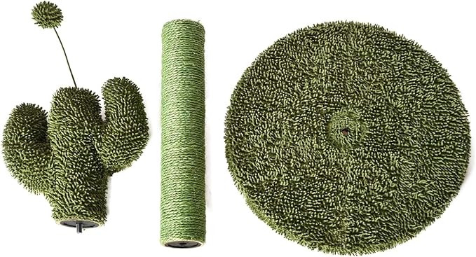 Amazon Basics Cat Scratching Post, Indoor Cactus - Image 4