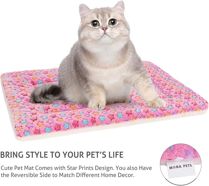 Mora Pets Cat Bed Dog Crate Pad Ultra Soft Pet Bed - Image 6