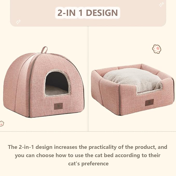 WINDRACING Cat Bed for Indoor Cats - Image 6