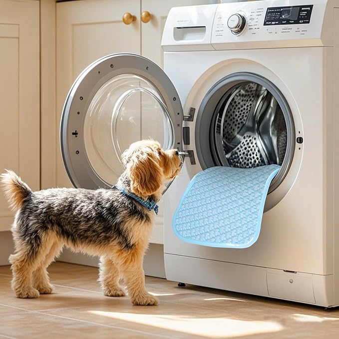 SOMOYA Dogs Cooling Mat Pet Cool Pads Blanket Sleeping Kennel Mat, Washable Ice - Image 6