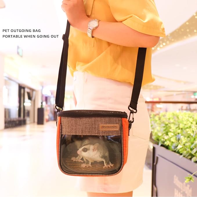 Small Pet Carrier Bag, Breathable & Portable – Small Animal Travel Bag - Image 2