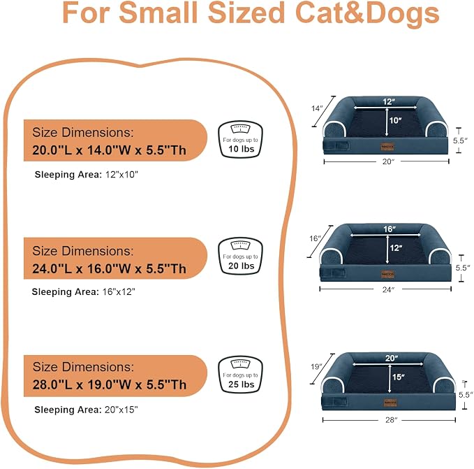 Small Dog Bed Orthopedic Washable: Beds Bolster Small Sized Dogs Cats Bed Egg - Image 6