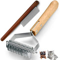 Wooden pet grooming rake by KAIFONG