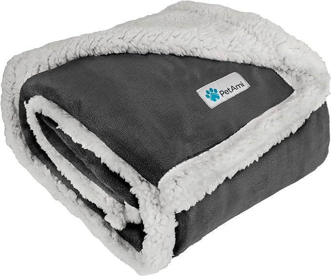 PetAmi Dog Blanket for Medium Large Dogs, Pet Bed Blanket Cat Puppy Kitten by PetAmi