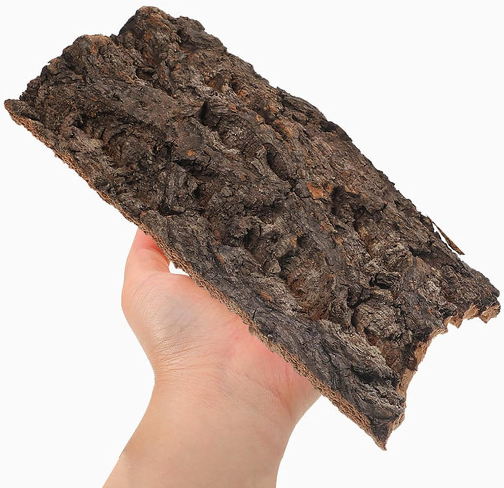IMIKEYA 4Pcs Natural Cork Bark Reptile Hides - GlobalHabitat Supply