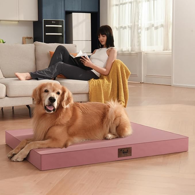 Outdoor Dog Bed for Small Dogs, Waterproof Dog Crate Bed for Medium Dogs Cats - Image 5