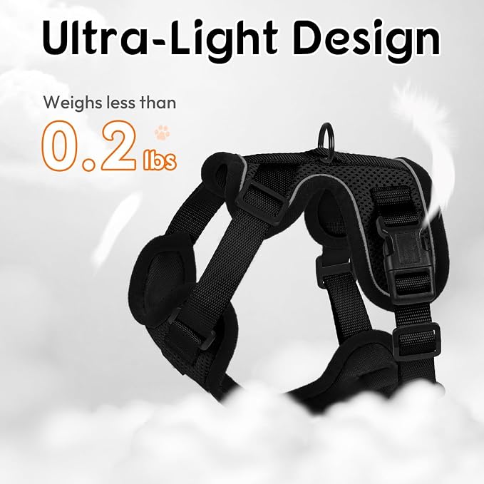 Dooradar Cat Harness and Leash Set, Escape Proof Safe Adjustable Kitten Vest - Image 6