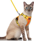 rabbitgoo Cat Harness and Leash Set, Escape Proof Soft Adjustable Vest Harnesses by rabbitgoo