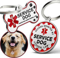Engraved Personalized Service Dog Tag by PersonalizedTouchMakingYourMomentsMeanSoMuch