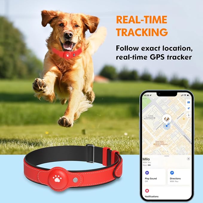 BONSO 2-in-1 GPS Tracker for Dogs: Smart Collar - Image 2
