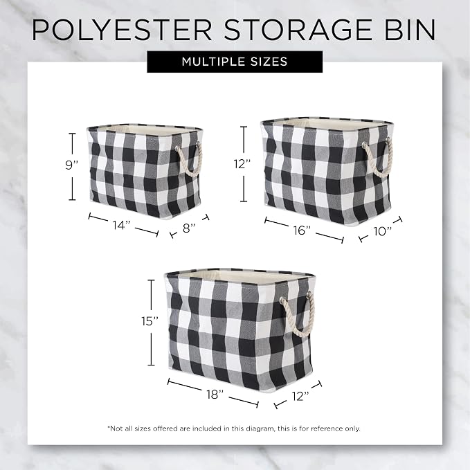 Bone Dry Pet Storage Collection Collapsible Bin, Small Rectangle - Image 3