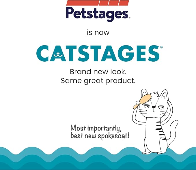 Catstages Petstages Purr Pillow Snoozin' Sloth Soothing Plush Cat Toy - Image 2