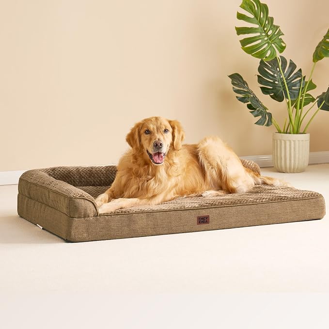 EHEYCIGA Extra Large Dog Bed Othorpedic, Memory Foam XL Dog Bed - Image 9