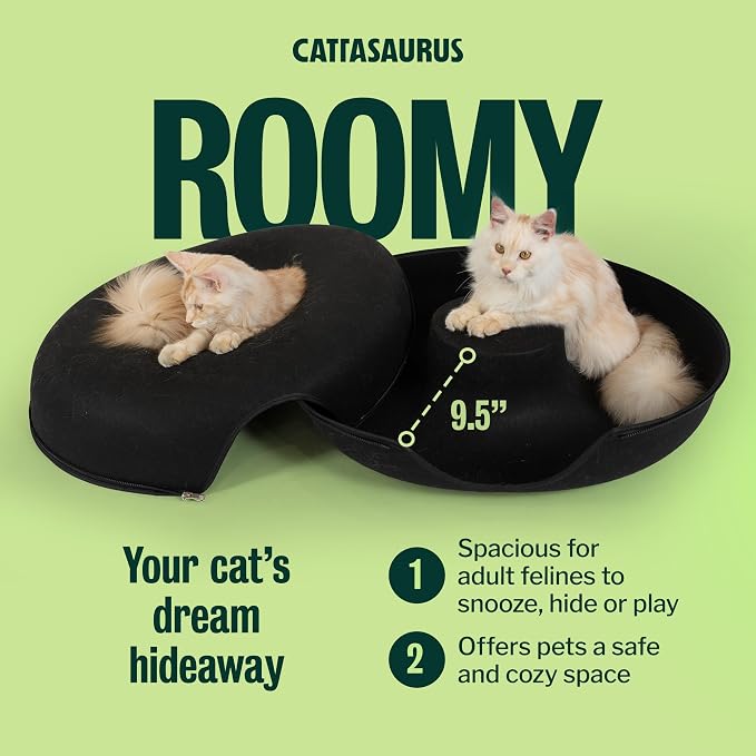 Cattasaurus Peekaboo Cat Cave Donut - Image 4