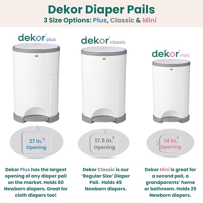 Diaper Dekor EKO Plus Diaper Pail Gift Set - Image 5