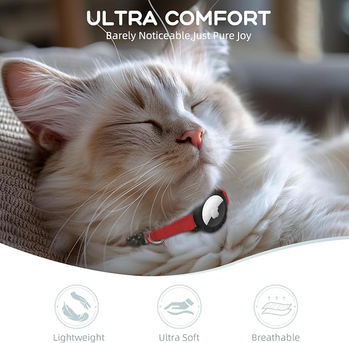 AirTag Cat Collars, Stretchy Collar - Image 7