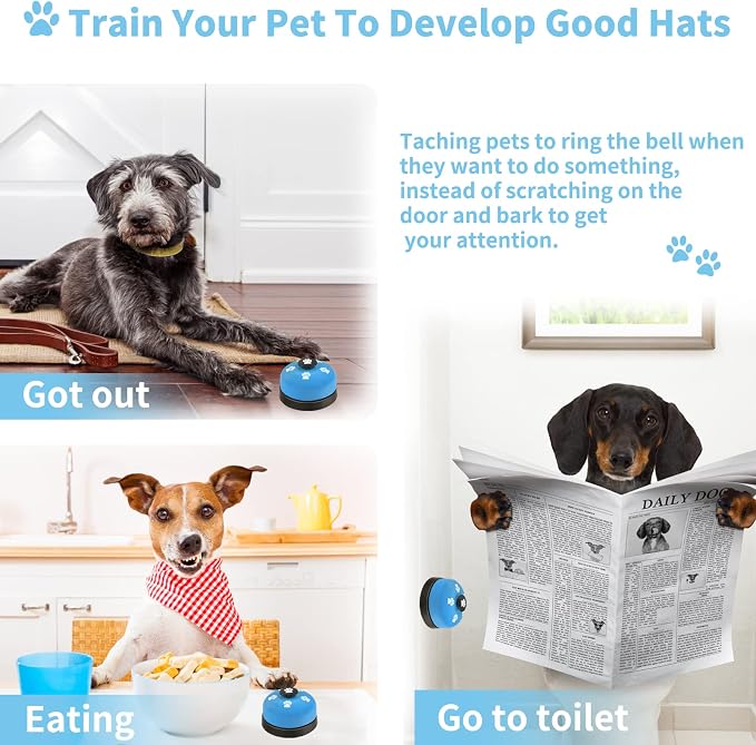 2 Pack Dog Doorbells, Pet Training Bells - Image 5