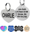 GoTags Stainless Steel Pet ID Tags, Personalized Dog Tags and Cat Tags by GoTags
