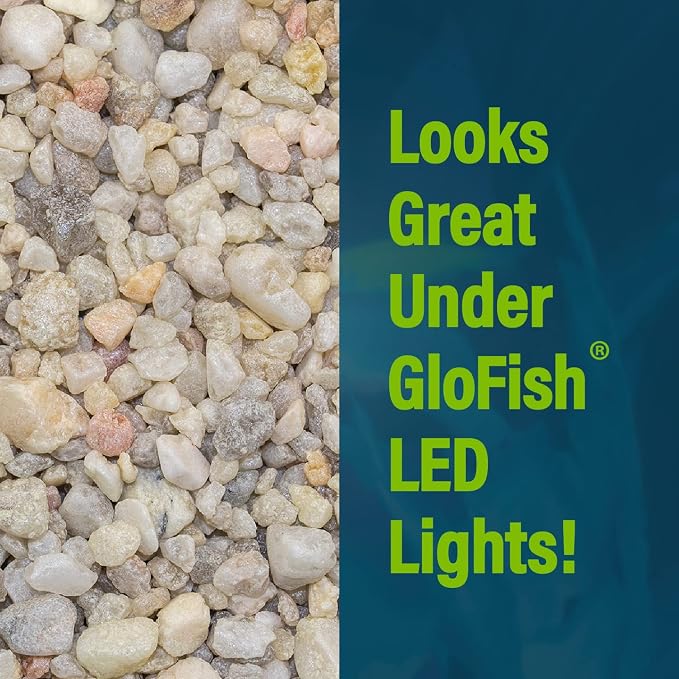 GloFish Aquarium Gravel, Pearlescent, Complements Tanks and Décor, 5 Pounds - Image 3