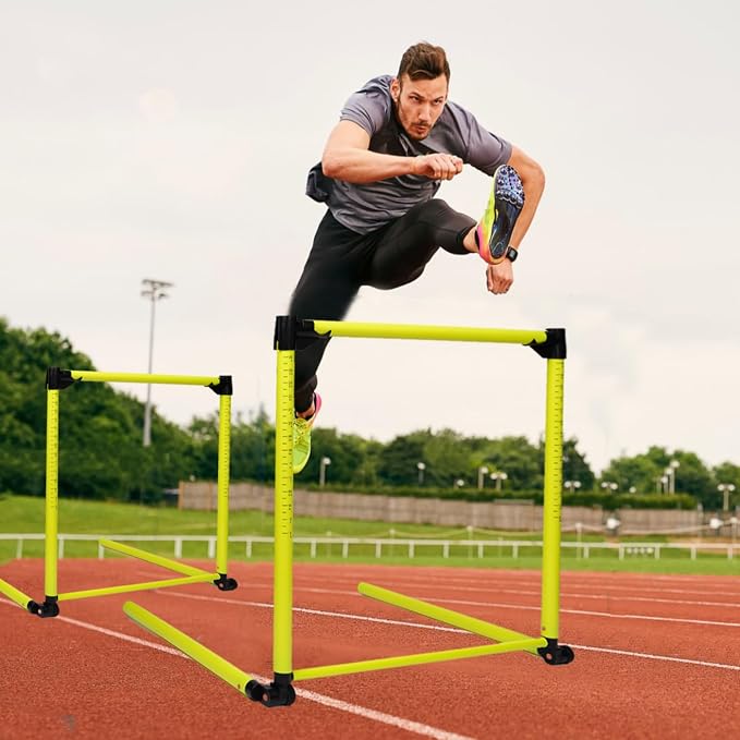3Pcs Hurdles Training Equipment, Adjustable Height Hurdles Track and Field - Image 6