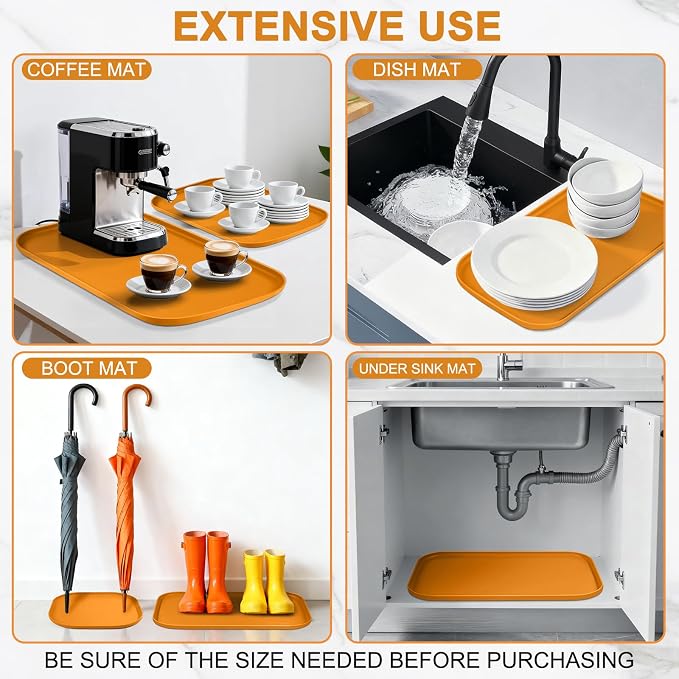 Silicone Pet Food Mat with Raised Edge - Image 8