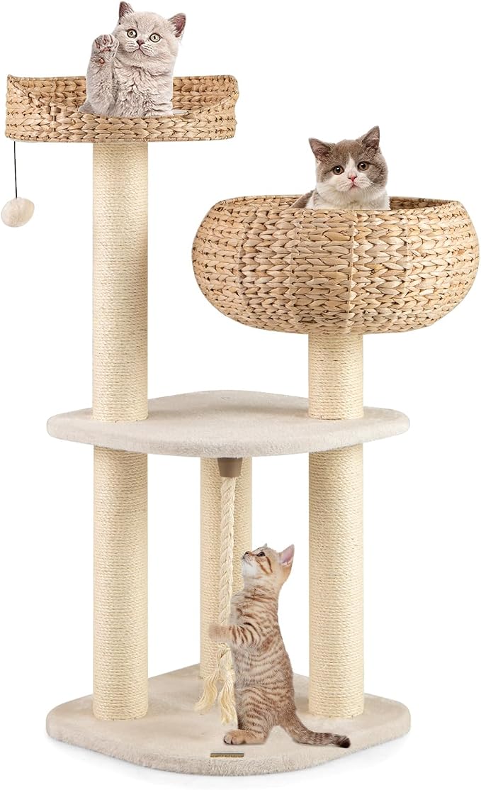 PETSITE 41 Inch Modern Cat Tree by PETSITE