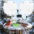 2 Pack Outdoors 100W Bird Bath Heater by Jarquia