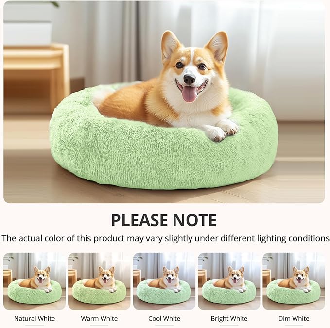 JOLLYVOGUE Calming Small Dog & Cat Bed - Image 6