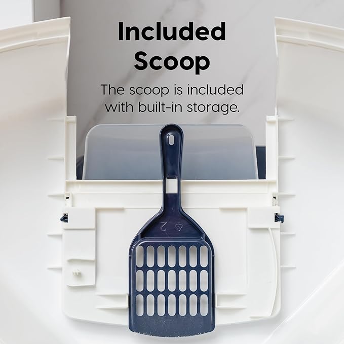 IRIS USA Corner Cat Litter Box Enclosure - Image 6