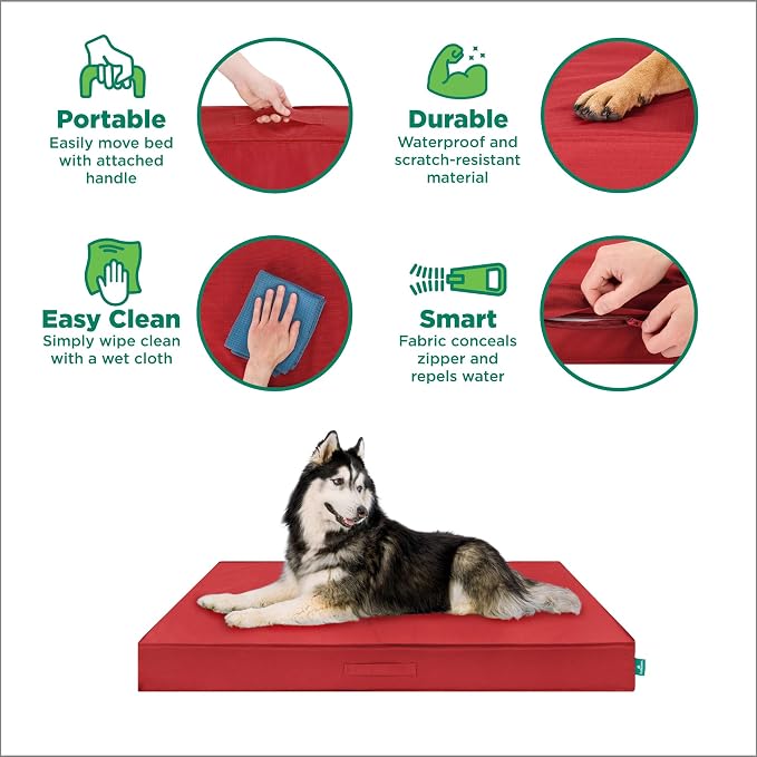 FurHaven Cooling Dog Bed – XL Foam Mattress - Image 4