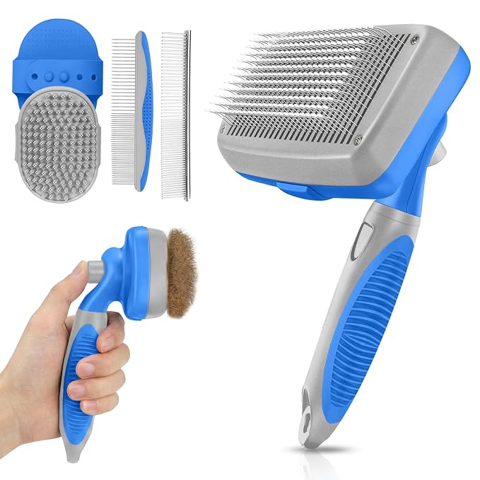 Self Cleaning Shedding Brush by AUSRKI