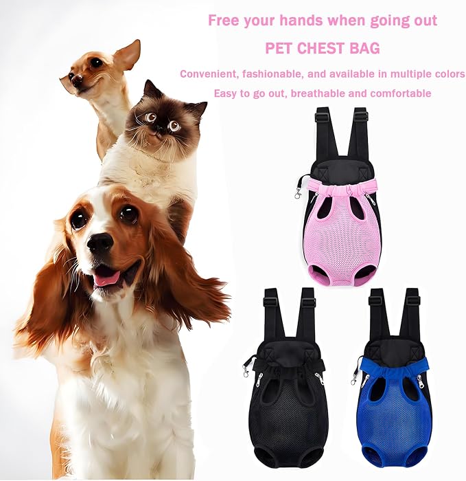 Pet Carrier Backpack, Adjustable Pet Front Carriers - Image 4