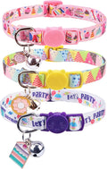 SCENEREAL Birthday Cat Collars Breakaway by SCENEREAL