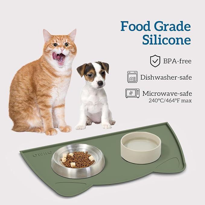 OHMO - Cat Food Mat, Silicone Pet Feeding Mat - Image 3