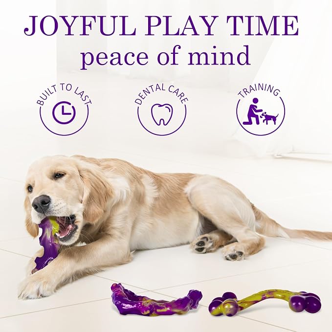 Tough Dog Toys for Aggressive Chewers 3 Pack, Indestructible Dog Toy for Large - Image 7