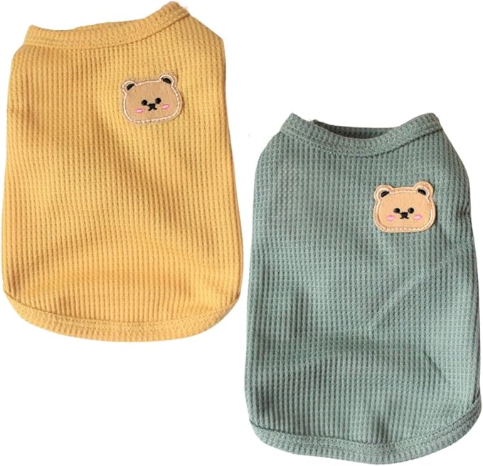 Cotton Dog & Cat T-Shirts by BIECWIAY