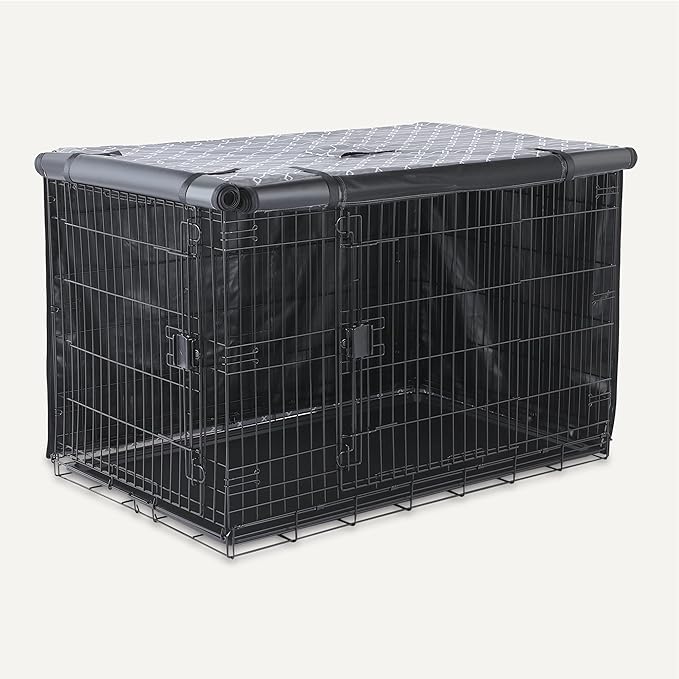 Amazon Basics Dog Cage Cover for 48-inch Wire Crates, Heavy-Duty - Image 3