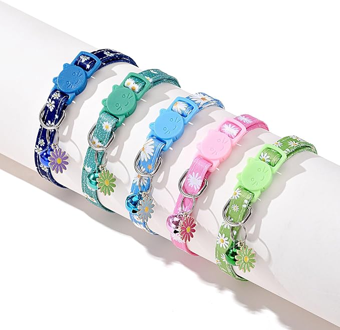10PC Floral Cat Collar Set - Image 7