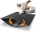 Pieviev Cat Litter Mat Double Layer Waterproof Urine Proof Trapping Mat 1 Pack) by Pieviev