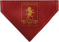 Harry Potter Pet Bandana Harry Potter Gryffindor Traits Banner and Icons Reds by Buckle-Down