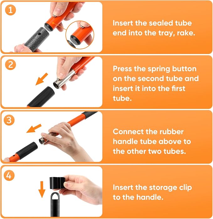 Pooper Scooper, Extra Large Long Handle Dog Pooper Scooper - Image 5