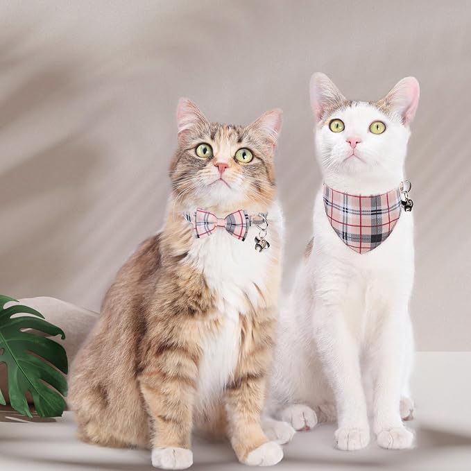 SCENEREAL Plaid Cat Collar - Image 3