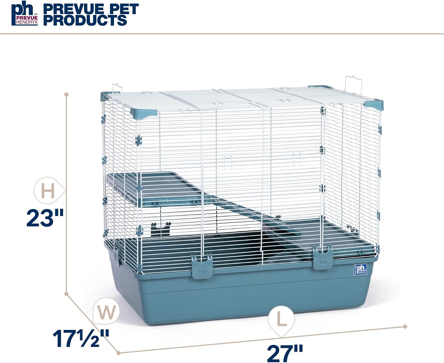Prevue Pet Products Small Animal Home, Blue - GlobalHabitat Supply