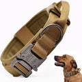 Tactical Dog Collar, Adjustable Military Training Nylon Dog Collar by CADONO
