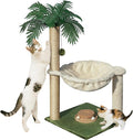 Fantasreen Cat Scratching Post 28 Inches Small Cat Tree Tower by Fantasreen