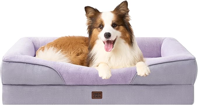 EHEYCIGA Orthopedic Dog Bed for Large Sized Dog, Waterproof Liner & Washable by EHEYCIGA
