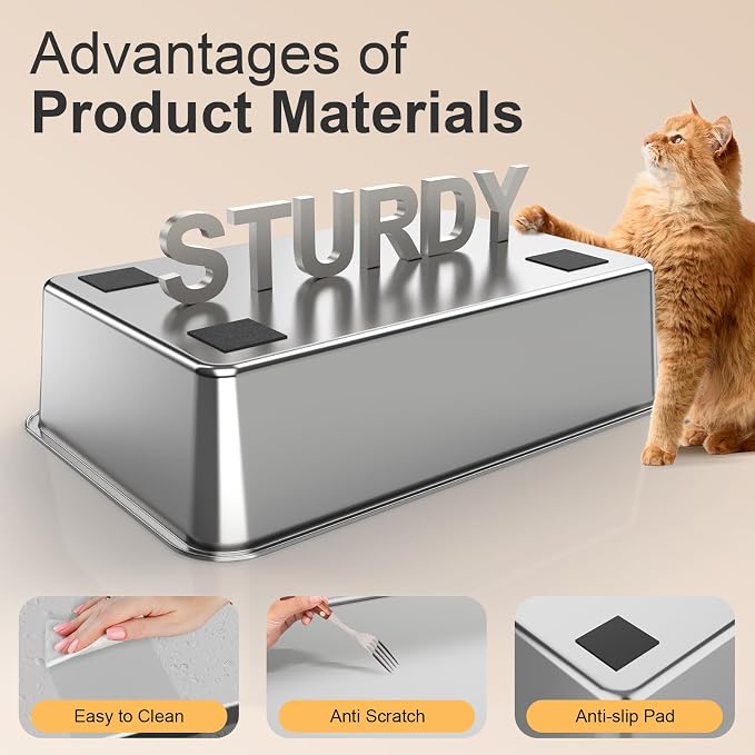 Stainless Steel Litter Box - Image 7