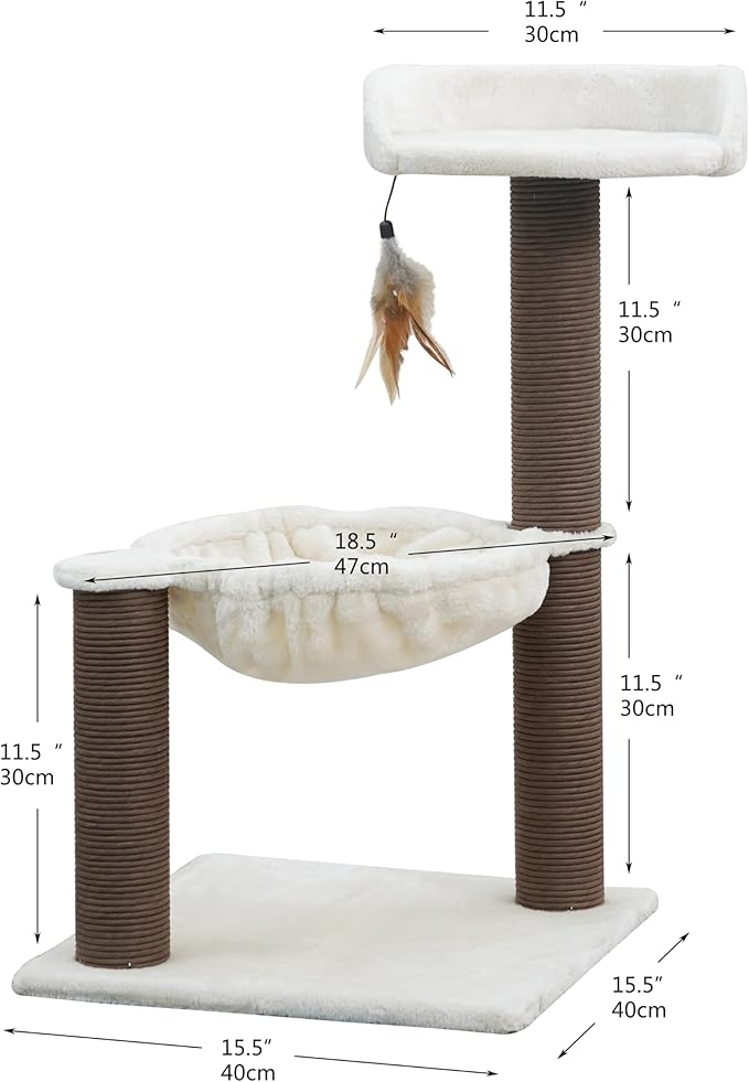 Catry Nirvana 3-Level Kitten Tree - Image 2